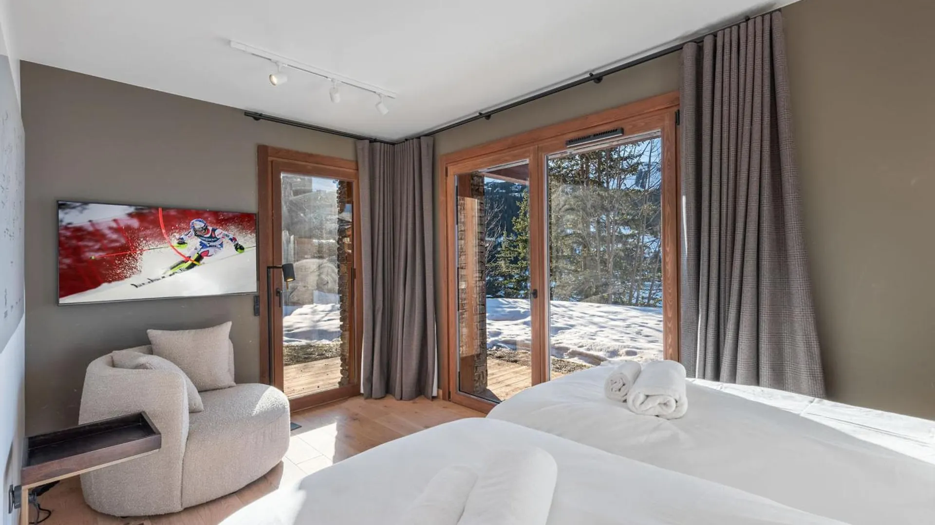 Apartament Splendide Appartement Avec Sauna A Courchevel Moriond, Proche Telecabine Et Pistes - Fr-1-563-139