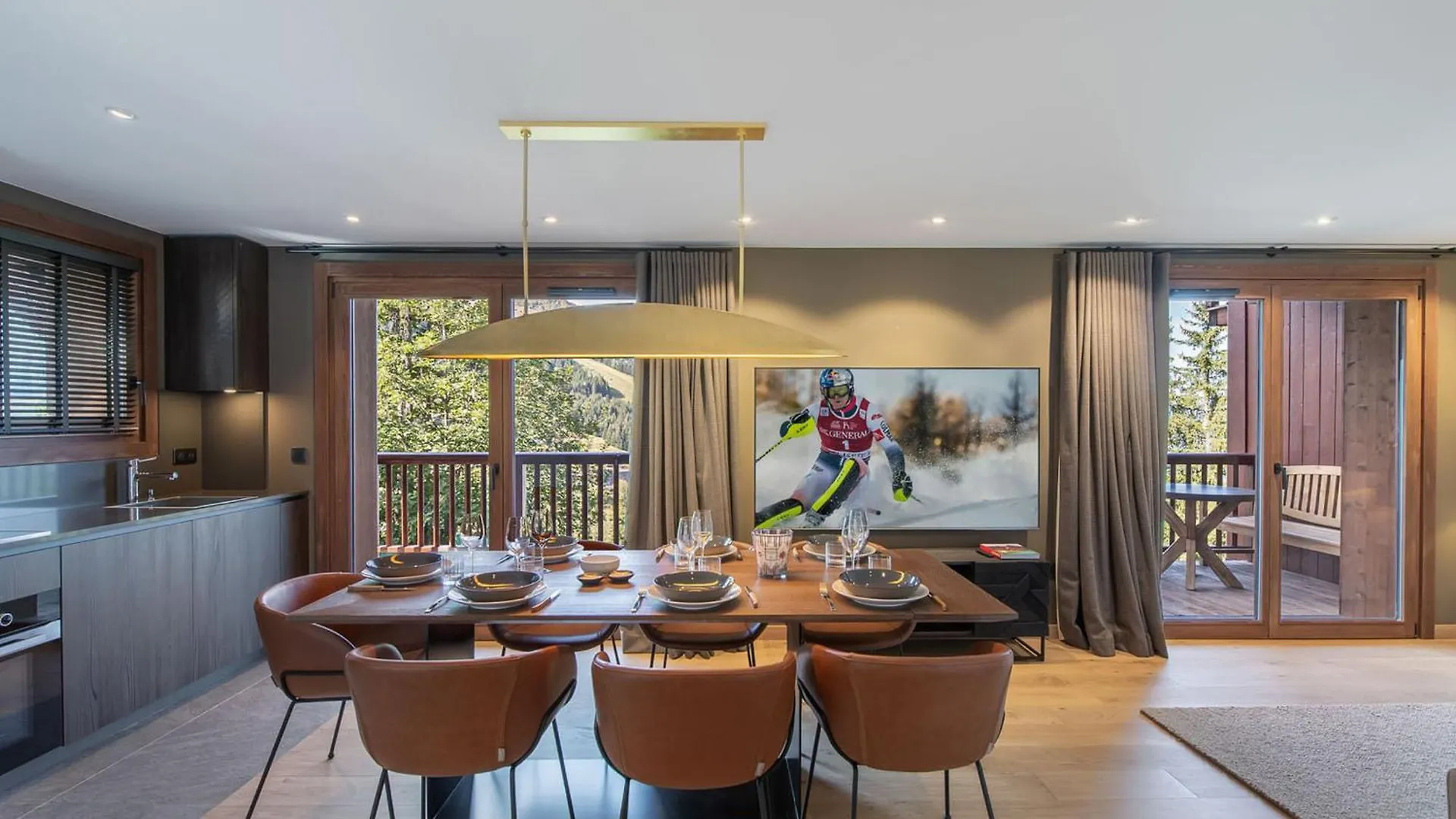 Splendide Appartement Avec Sauna A Courchevel Moriond, Proche Telecabine Et Pistes - Fr-1-563-139 Francja